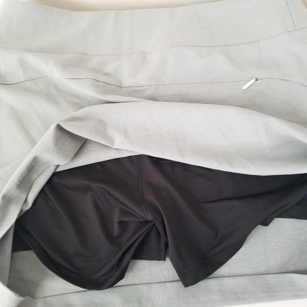 NWT Grey Cutter & Buck Pacific Performance Pull On Skort Size XL Outdoor Hiking - Picture 12 of 14